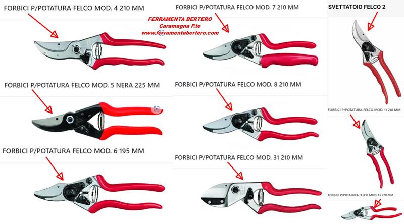 FORBICI PER POTATURA FELCO